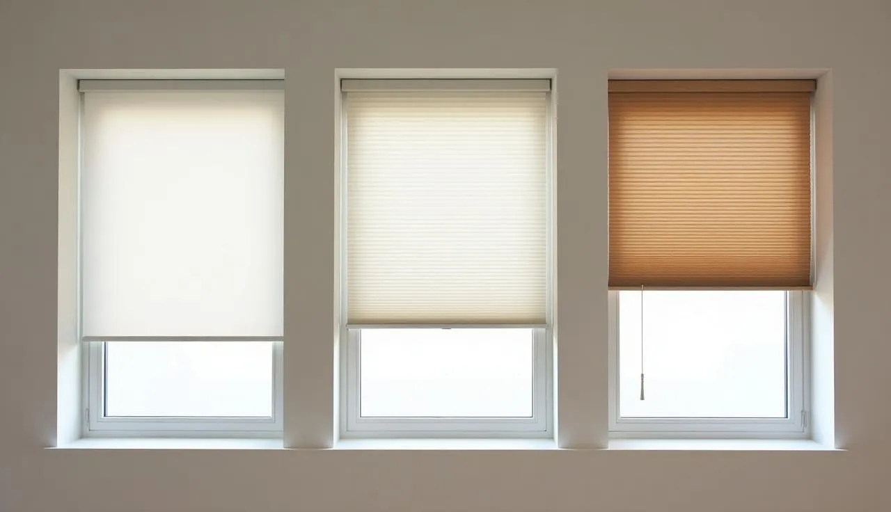 Solar roller shades and honeycomb comparison — UV-filtering shades for Calabasas living rooms and offices