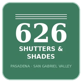 626 Shutters & Shades logo